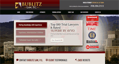 Desktop Screenshot of bublitzlawfirm.com